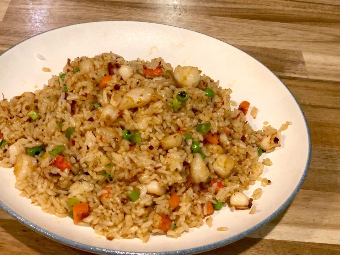 Order 931. Seafood Fried Rice with Xo-Paste food online from Years Asian Bistro & BBQ store, Tucson on bringmethat.com