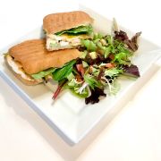 Order Grilled Chicken Panini food online from Crave Cafe store, West Hills on bringmethat.com