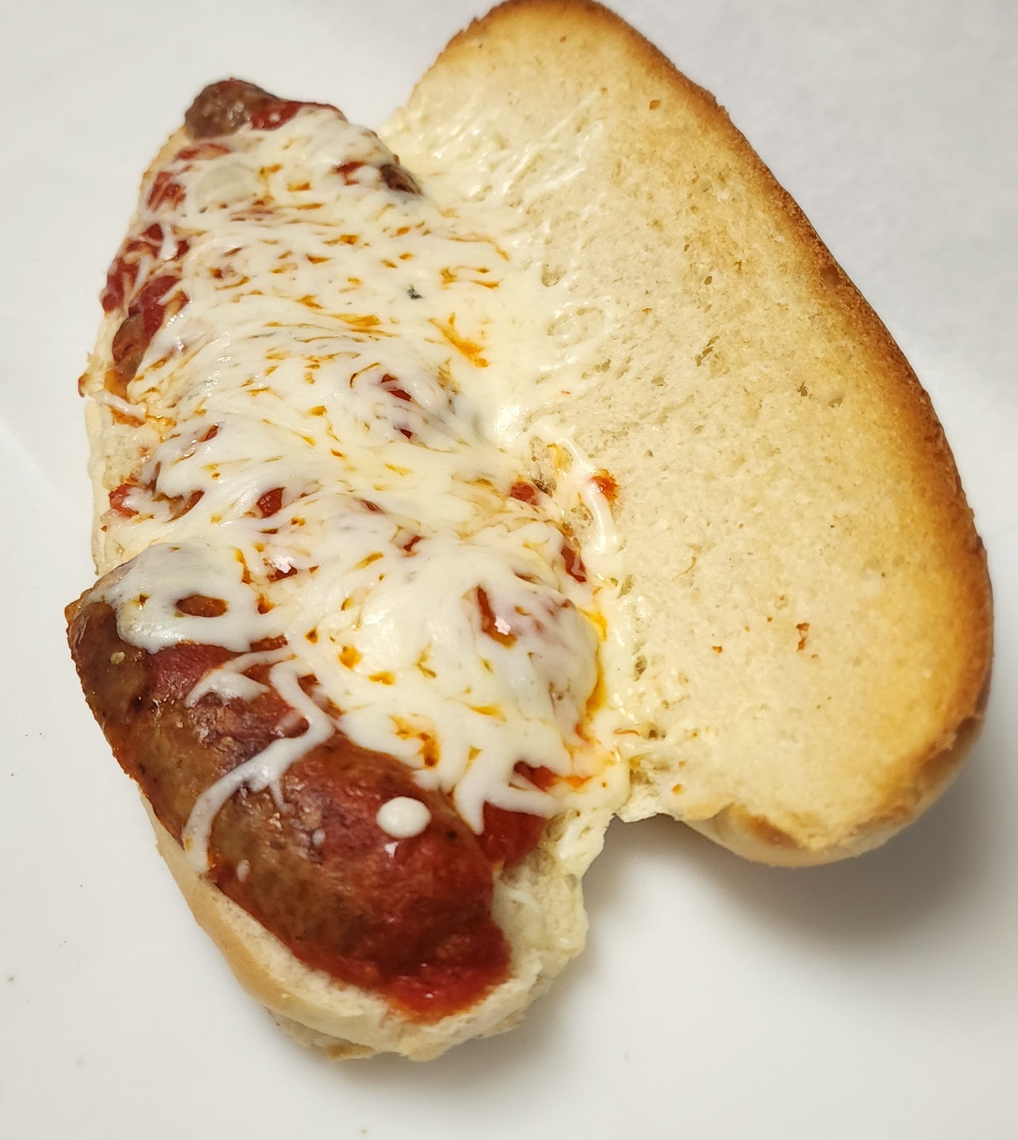 Order Sausage Grinder - Small 6'' food online from Broad Street Pizza store, Meriden on bringmethat.com