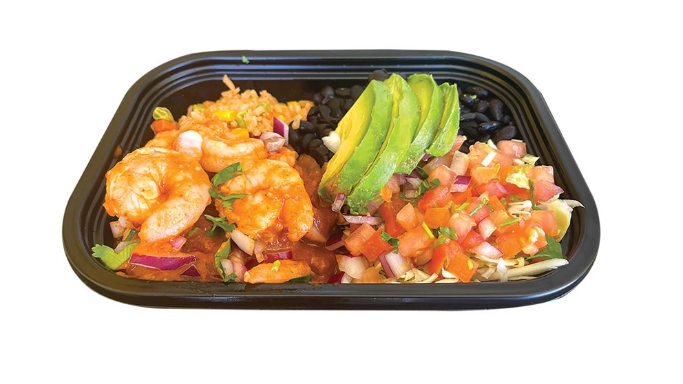 Order Shrimp Bowl food online from Baja Cali Fish & Tacos store, Alhambra on bringmethat.com