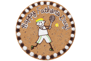Order Happy Father's Day Tennis Cookie Cake food online from American Deli on Broad St. store, Athens on bringmethat.com