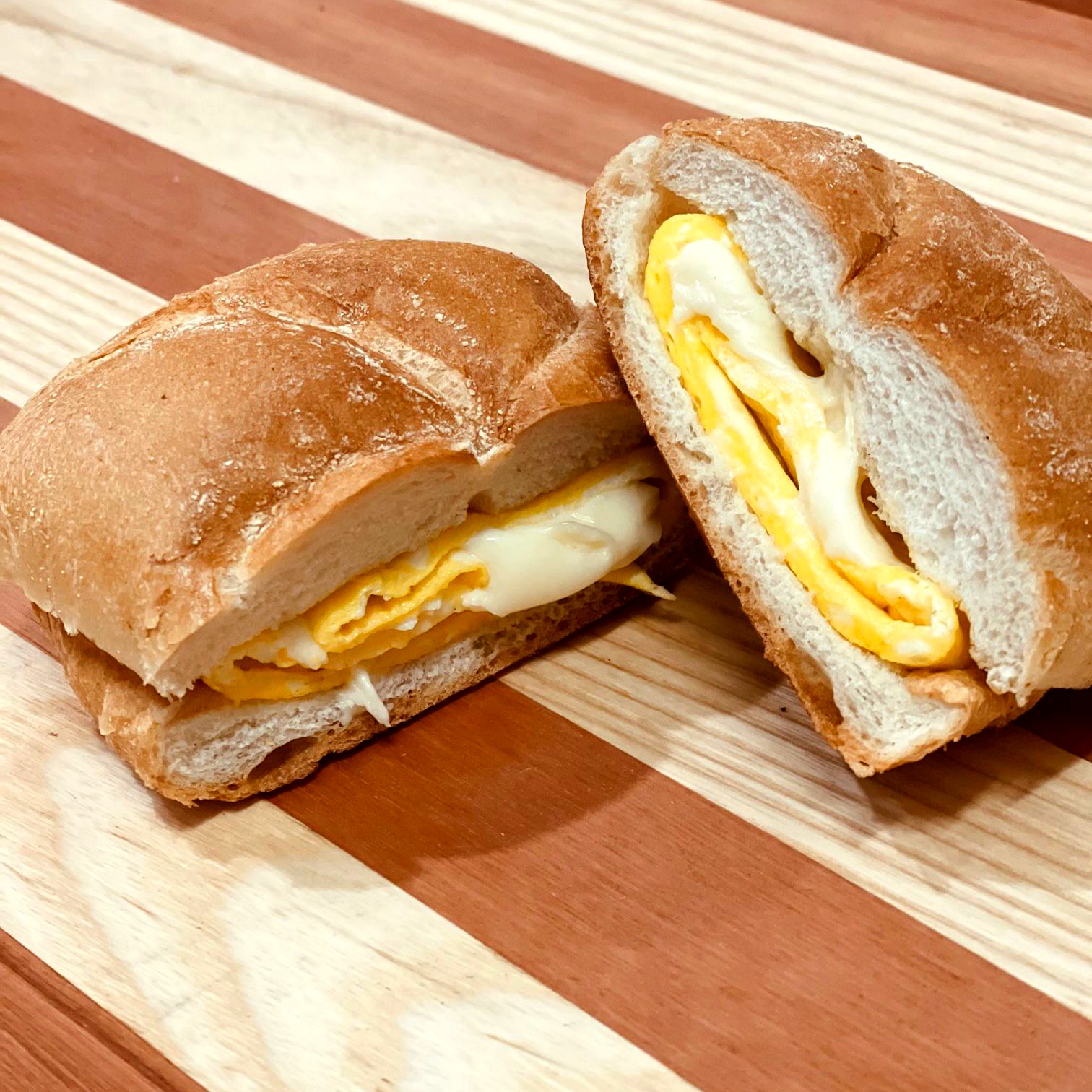 Order 7. 2 Egg and Cheese Sandwich  food online from Healthy Picks store, Philadelphia on bringmethat.com
