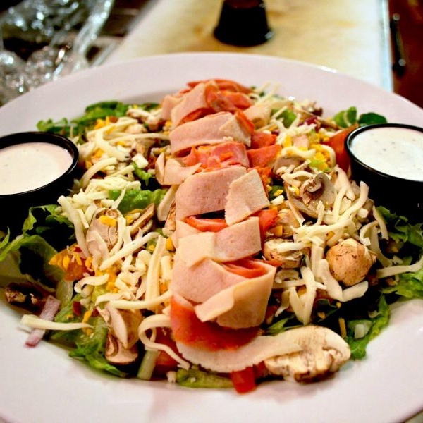 Order Chef Salad food online from City Pizza store, Hartford on bringmethat.com