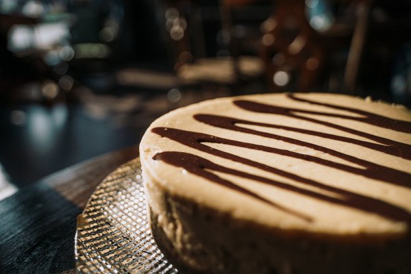 Order Peanut Butter and Chocolate Cheesecake food online from Brew House Coffee & Bake Shop store, Maumee on bringmethat.com