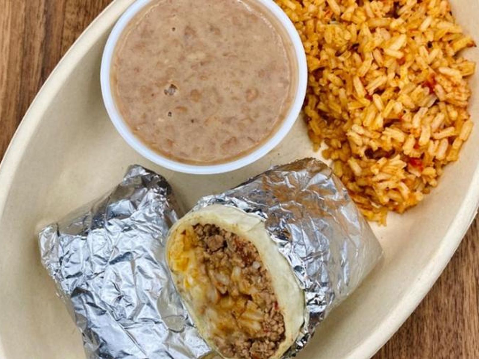 Order Kids Burrito food online from Chiloso store, Denton on bringmethat.com