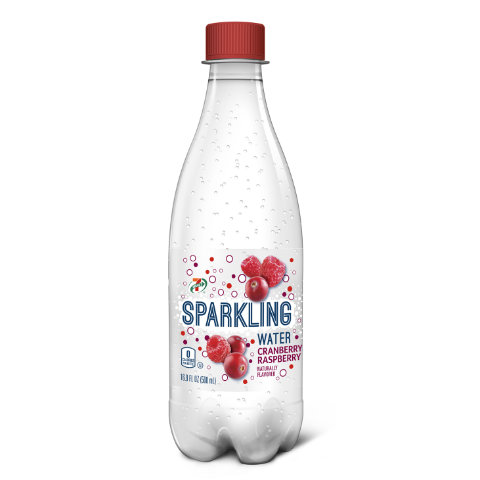 Order 7-Select Sparkling Cranberry Raspberry Water 16.9oz food online from 7-Eleven store, Oklahoma City on bringmethat.com