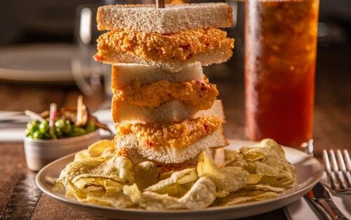Order Pimento Cheese Sandwich food online from Eat Your Bourbon Marketplace store, Louisville on bringmethat.com