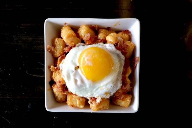 Order Breakfast Style-Tater Tots food online from The Biscuit Bar store, Dallas on bringmethat.com