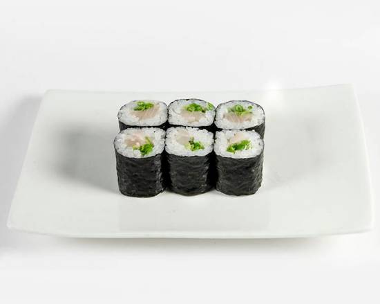 Order Negi Hama Sushi Maki Roll food online from Bar Verde store, Los Angeles on bringmethat.com