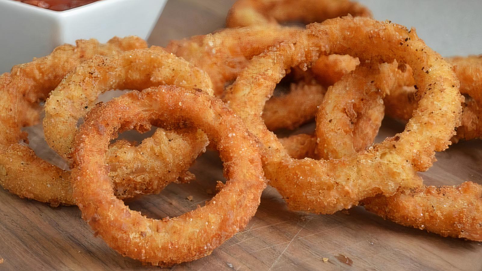 Order Fried Onion Rings food online from The Twisted Crab store, Hampton on bringmethat.com