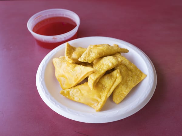 Order 3. Fried Wontons food online from Great Wall Chinese Restaurant store, Niagara Falls on bringmethat.com