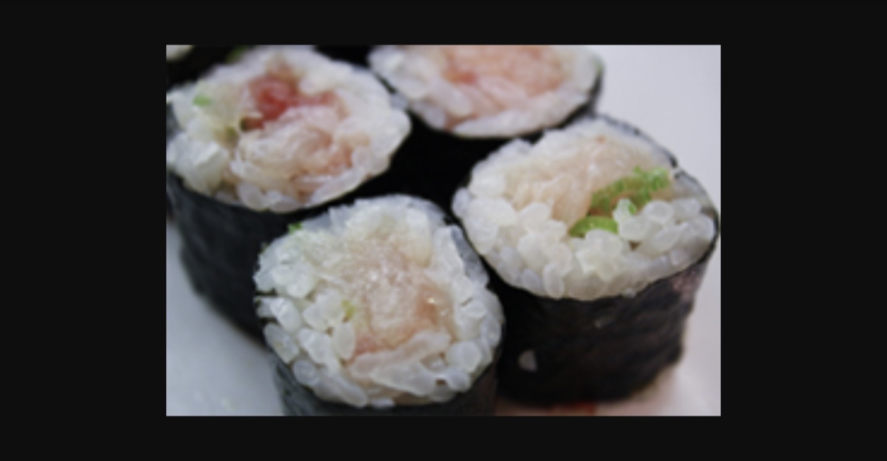 Order Yellowtail Scallion Roll food online from Akimoto sushi store, New York on bringmethat.com
