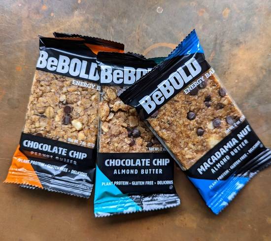 Order BeBOLD Bar Chocolate Chip Almond Butter Energy Bar food online from Noshery store, San Mateo on bringmethat.com