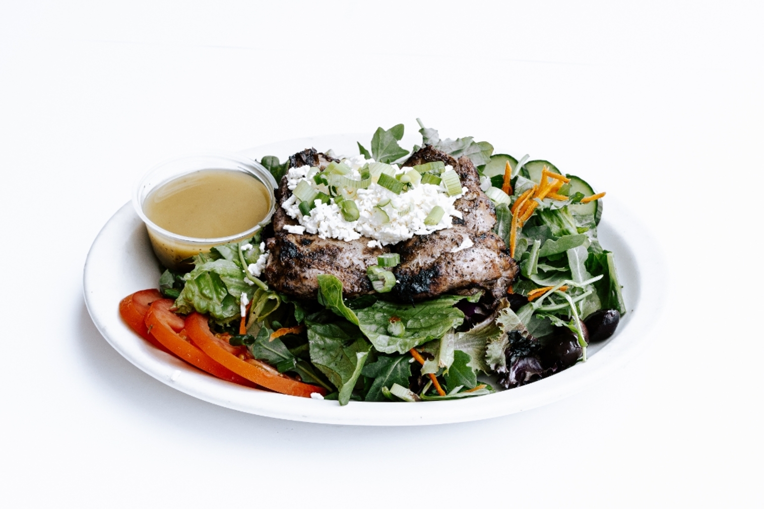 Order Chicken Mishwi Salad food online from Aladdins eatery store, Akron on bringmethat.com