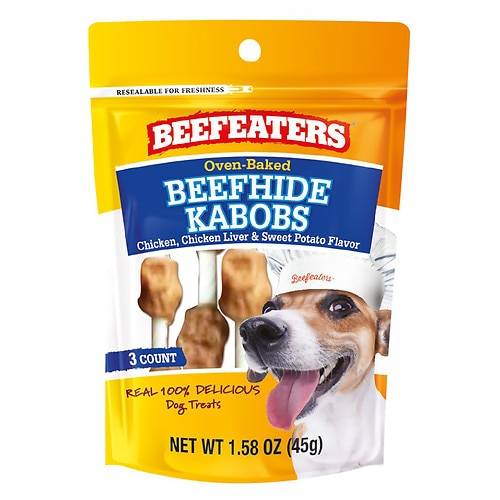Order Beefeaters Dog Treats - 1.58 oz food online from Walgreens store, GAFFNEY on bringmethat.com