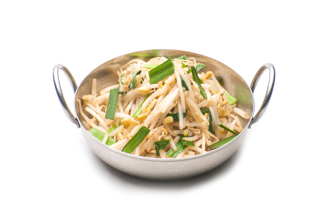 Order SAUTÉED BEAN SPROUTS AND CHIVES (VEGAN ＆ GLUTEN FREE) food online from Obao store, New York on bringmethat.com