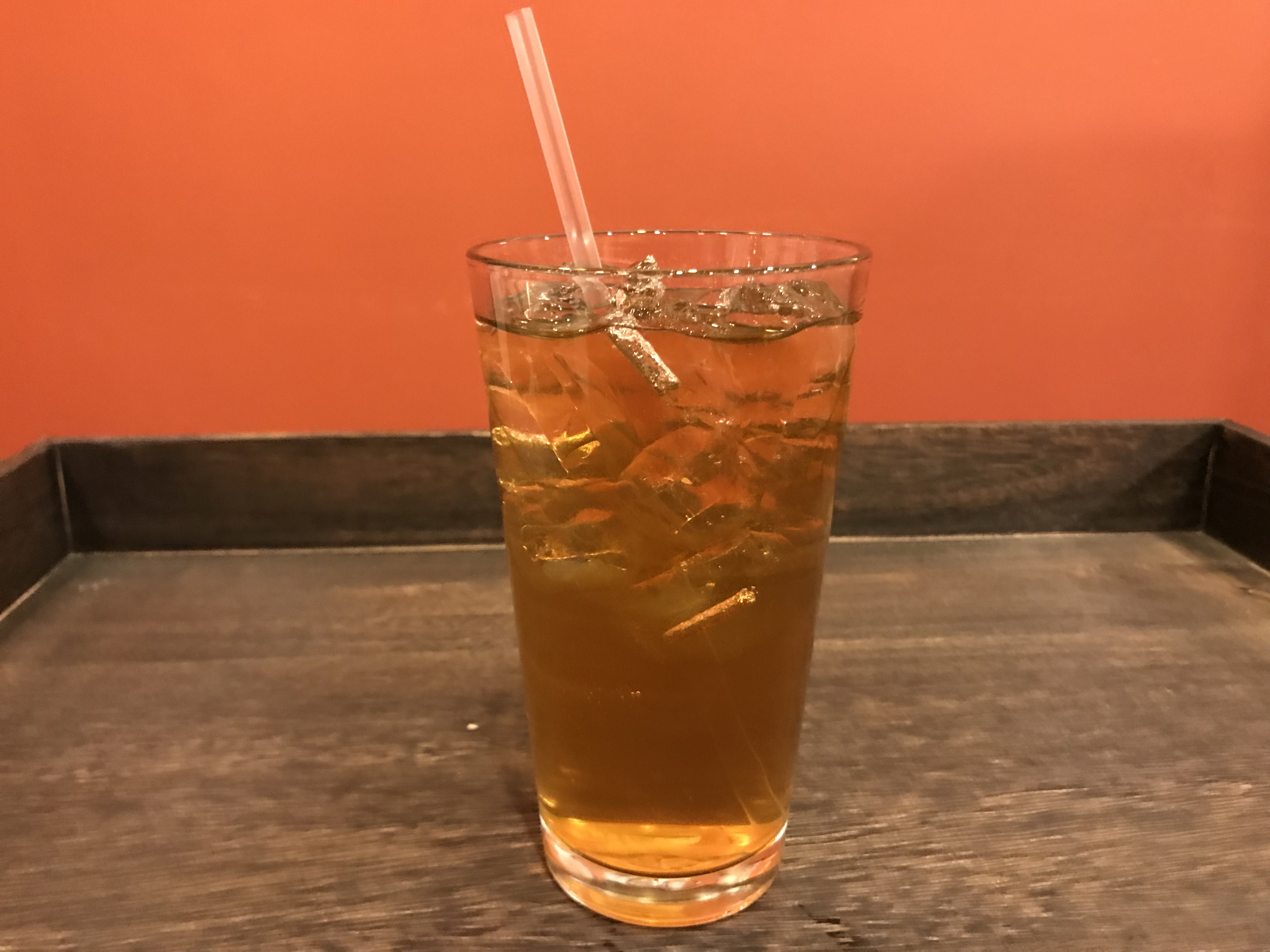 Order D14. Iced Green Tea food online from Mojo Ramen store, Brookline on bringmethat.com