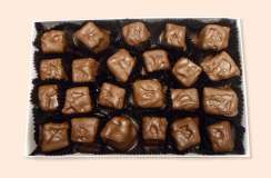 Order Homemade Marshmallows Dipped in Milk and Dark Chocolate food online from Hanna Krause Homemade Candies store, Paramus on bringmethat.com