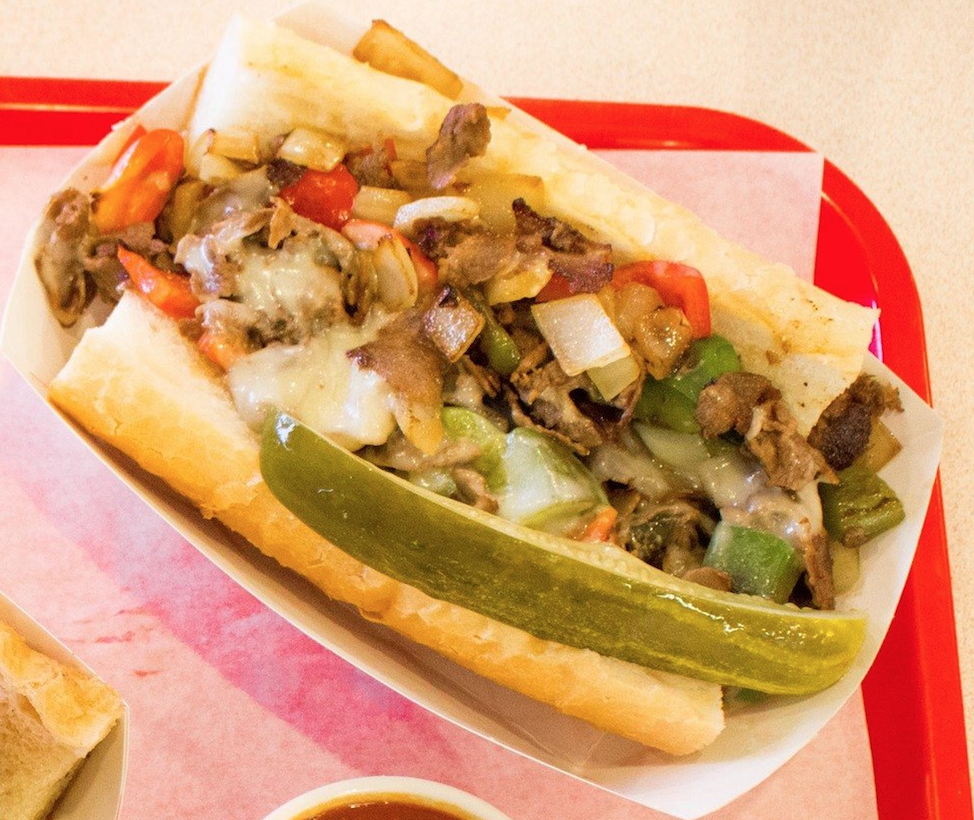 Order Philly Cheesesteak Sandwich food online from Kismet store, Orland Park on bringmethat.com