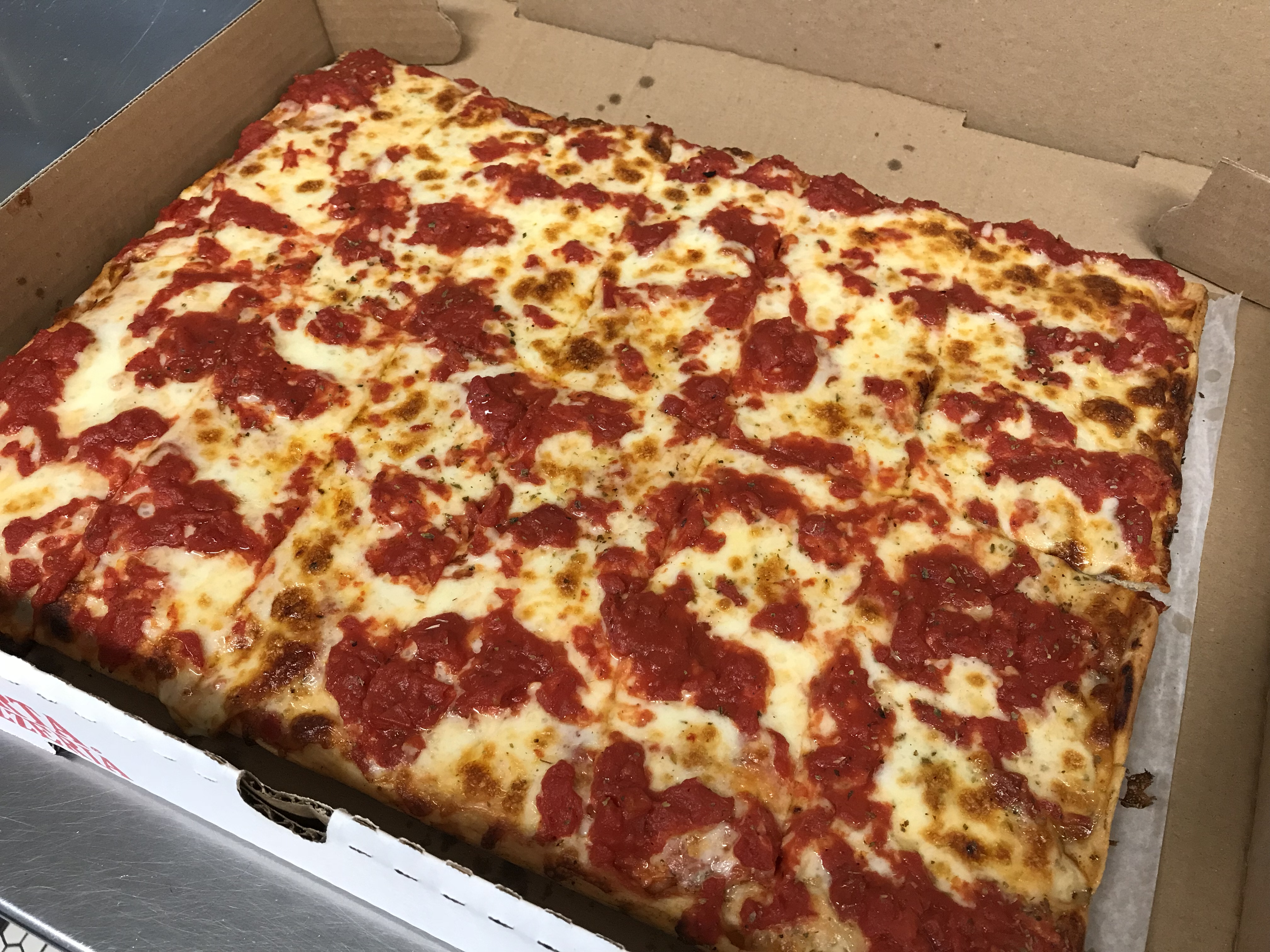 Order Cheese Pizza food online from Caserta Pizzeria store, Providence on bringmethat.com