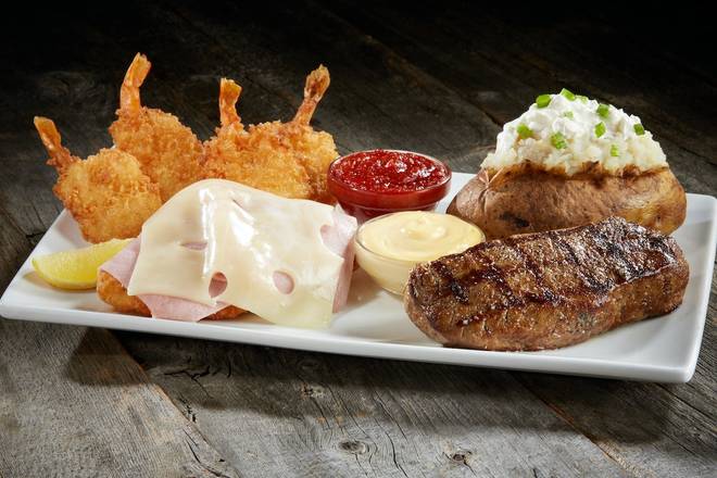 Order Classic Steak Trio  food online from Sizzler store, Los Angeles on bringmethat.com