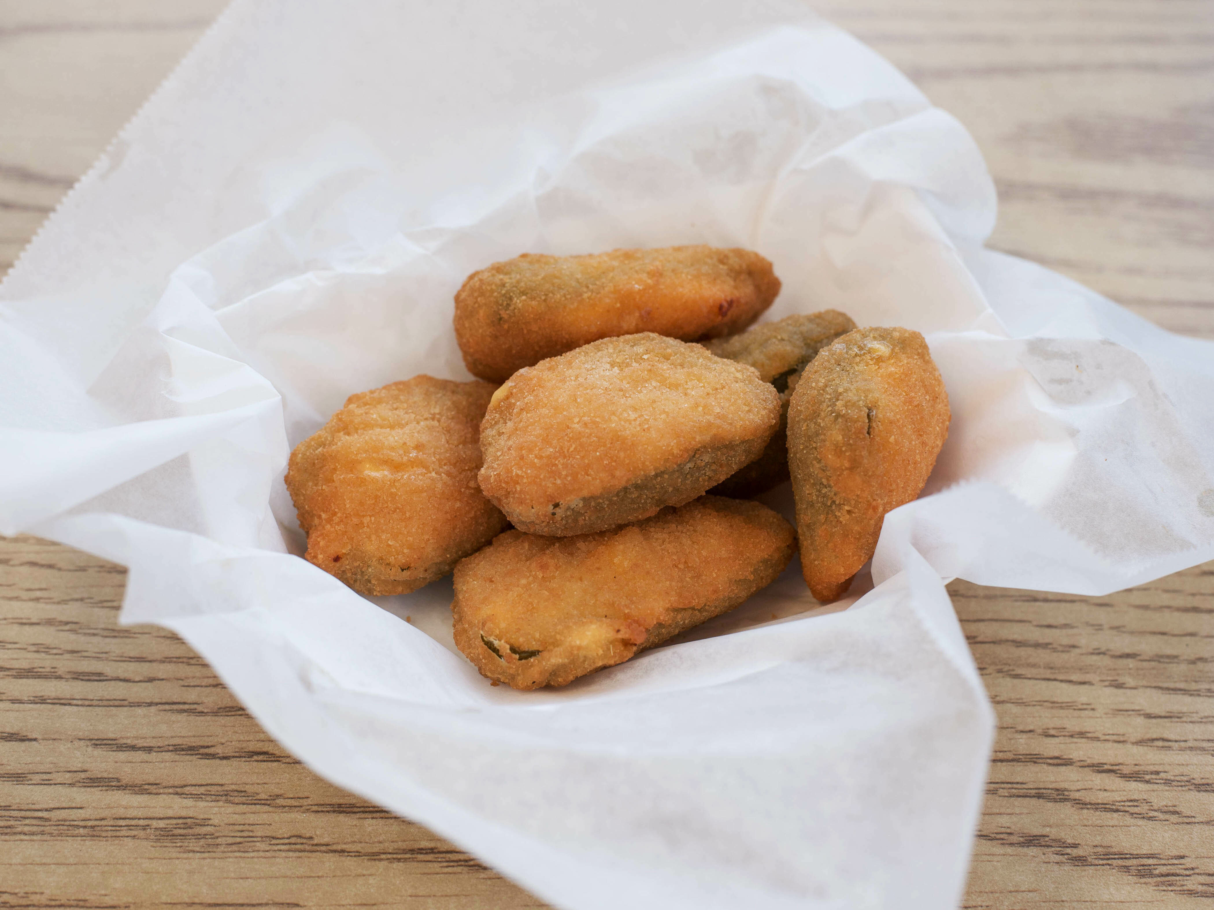 Order 6 Cheddar Jalapeno Poppers food online from Jiff-e-Mart I store, Averill Park on bringmethat.com