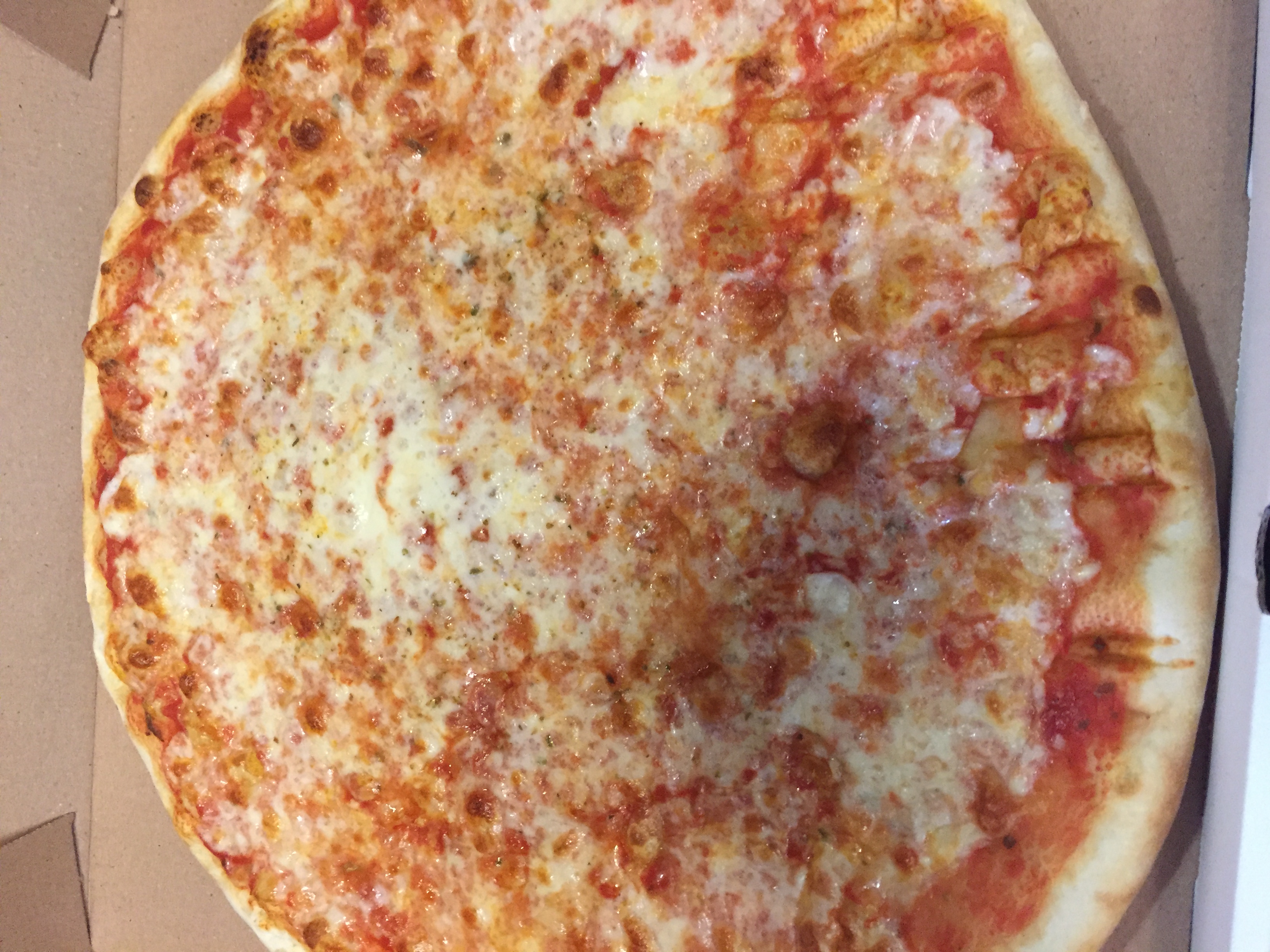 Order 16" Large Cheese Pizza food online from Amore Pizza store, Nutley on bringmethat.com