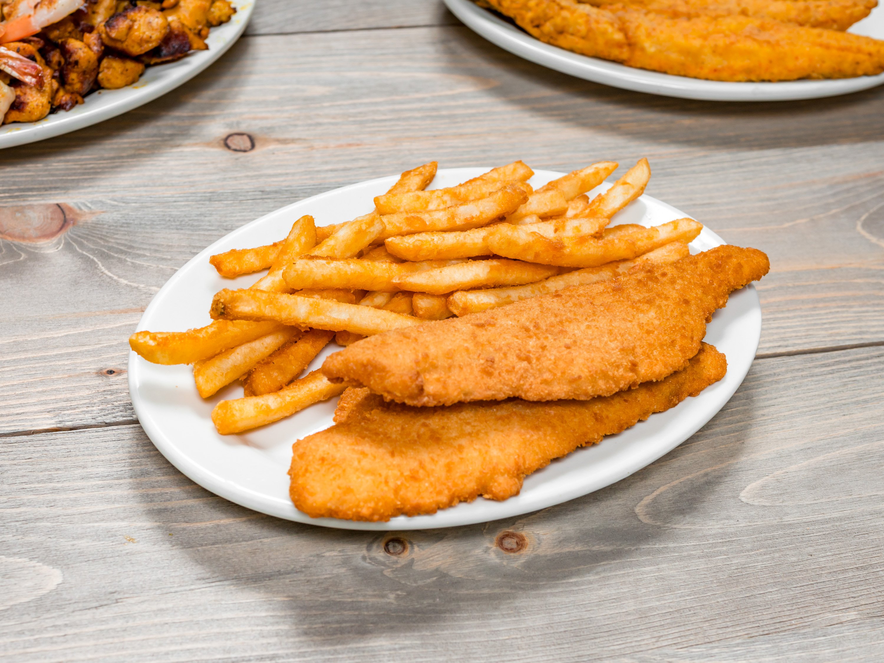 Order 2 Piece Whiting Fish Combo  food online from New York Fried Chicken store, Newark on bringmethat.com