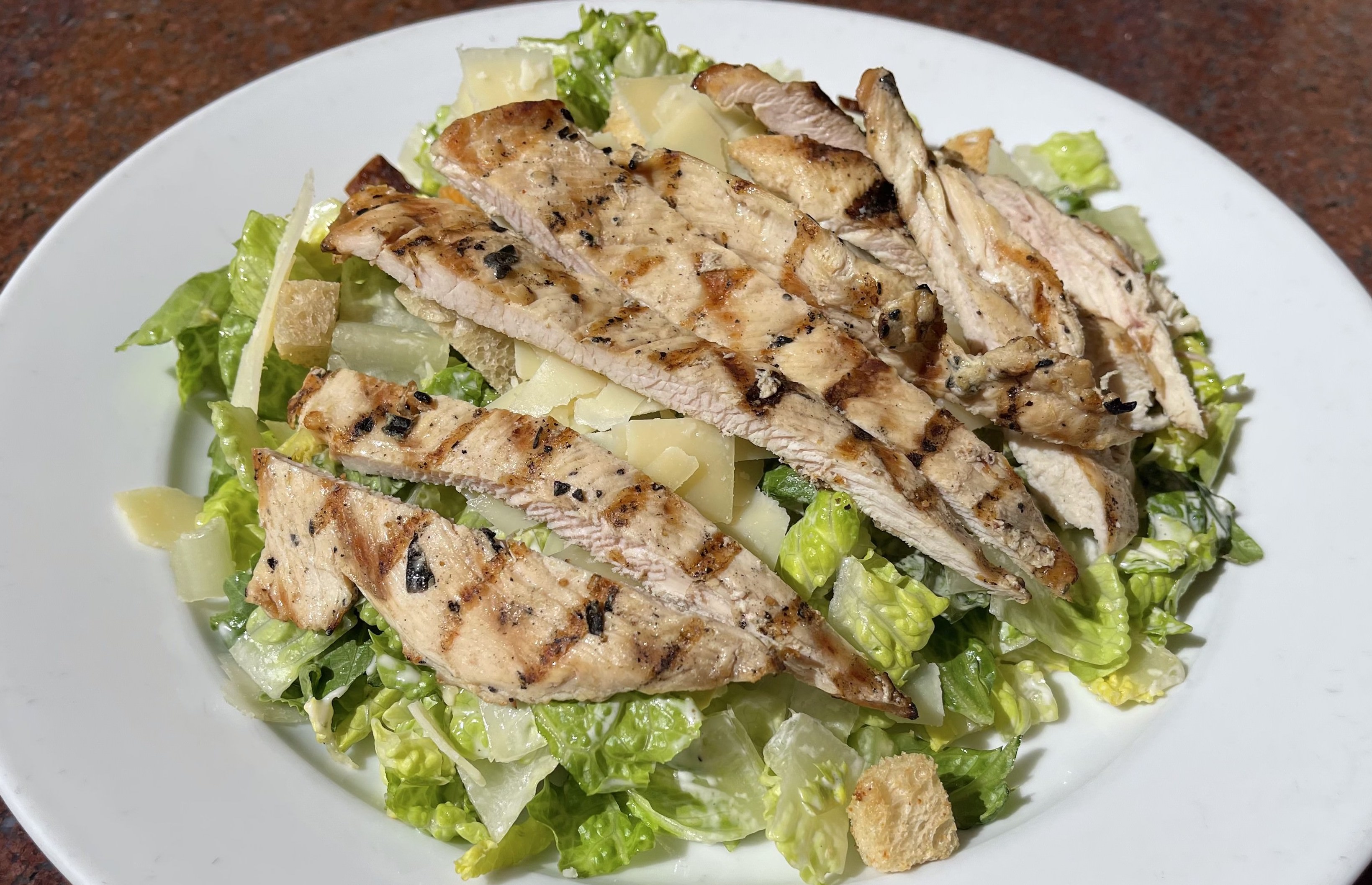 Order Chicken Caesar Salad food online from Marmalade Cafe store, Sherman Oaks on bringmethat.com