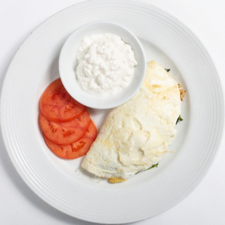 Order Vegetarian Egg White Omelette food online from Horseless Carriage store, North Hills on bringmethat.com
