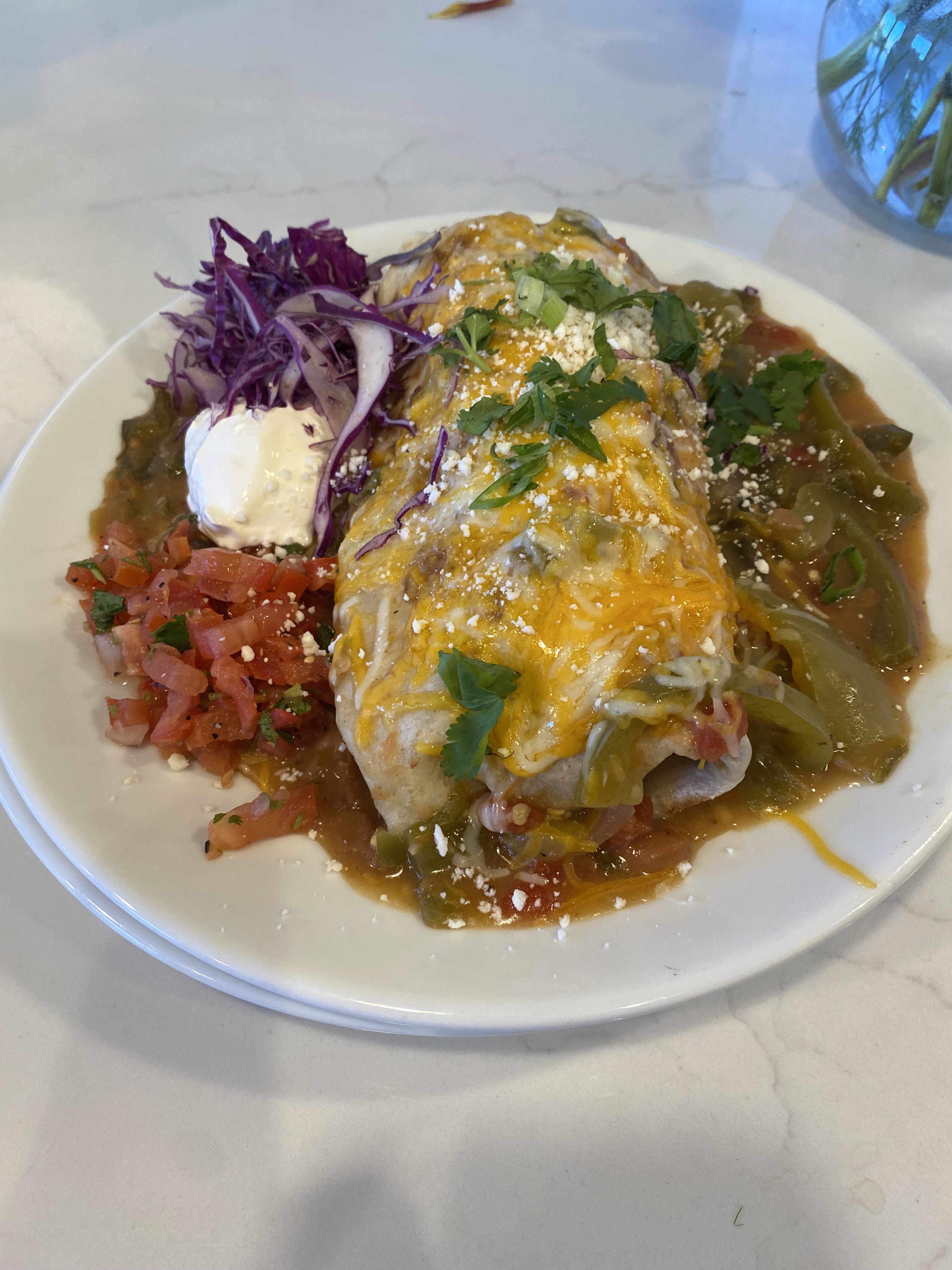 Order Breakfast Burrito food online from Lucky Bakehouse Café store, Boulder on bringmethat.com