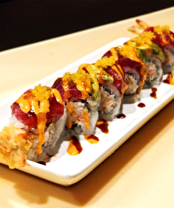 Order Atlantic Roll food online from Kazoku Sushi store, Troy on bringmethat.com