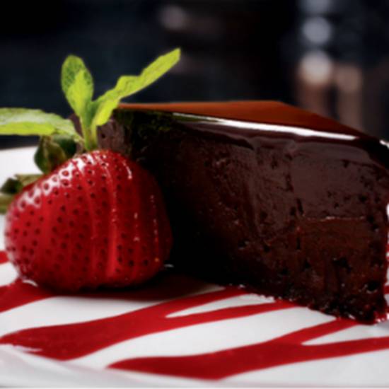 Order Chocolate Sin Cake food online from Ruth's Chris Steak House store, Kennesaw on bringmethat.com
