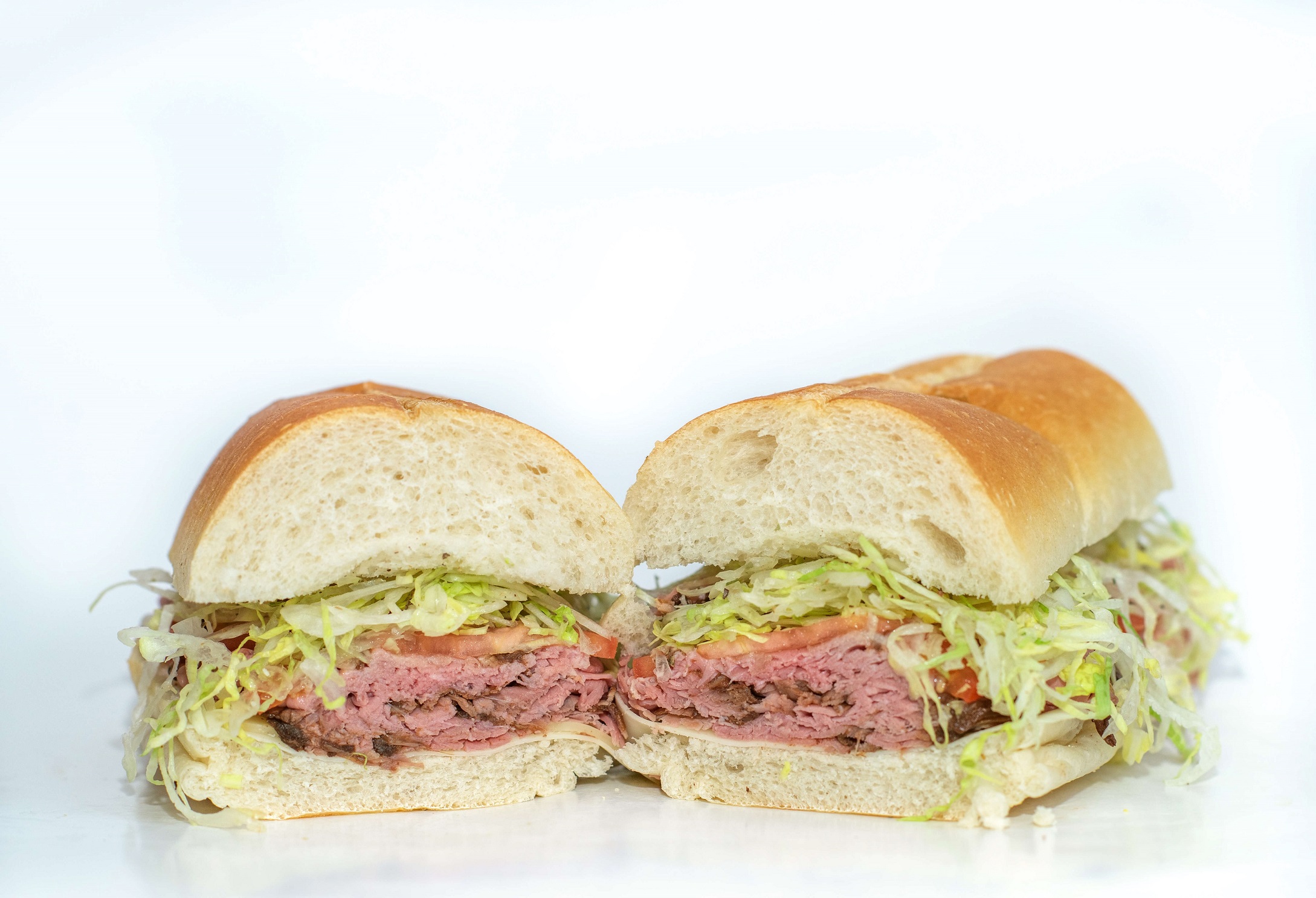 Order 6. Roast Beef Cold Sub food online from Mr Subs store, South Plainfield on bringmethat.com