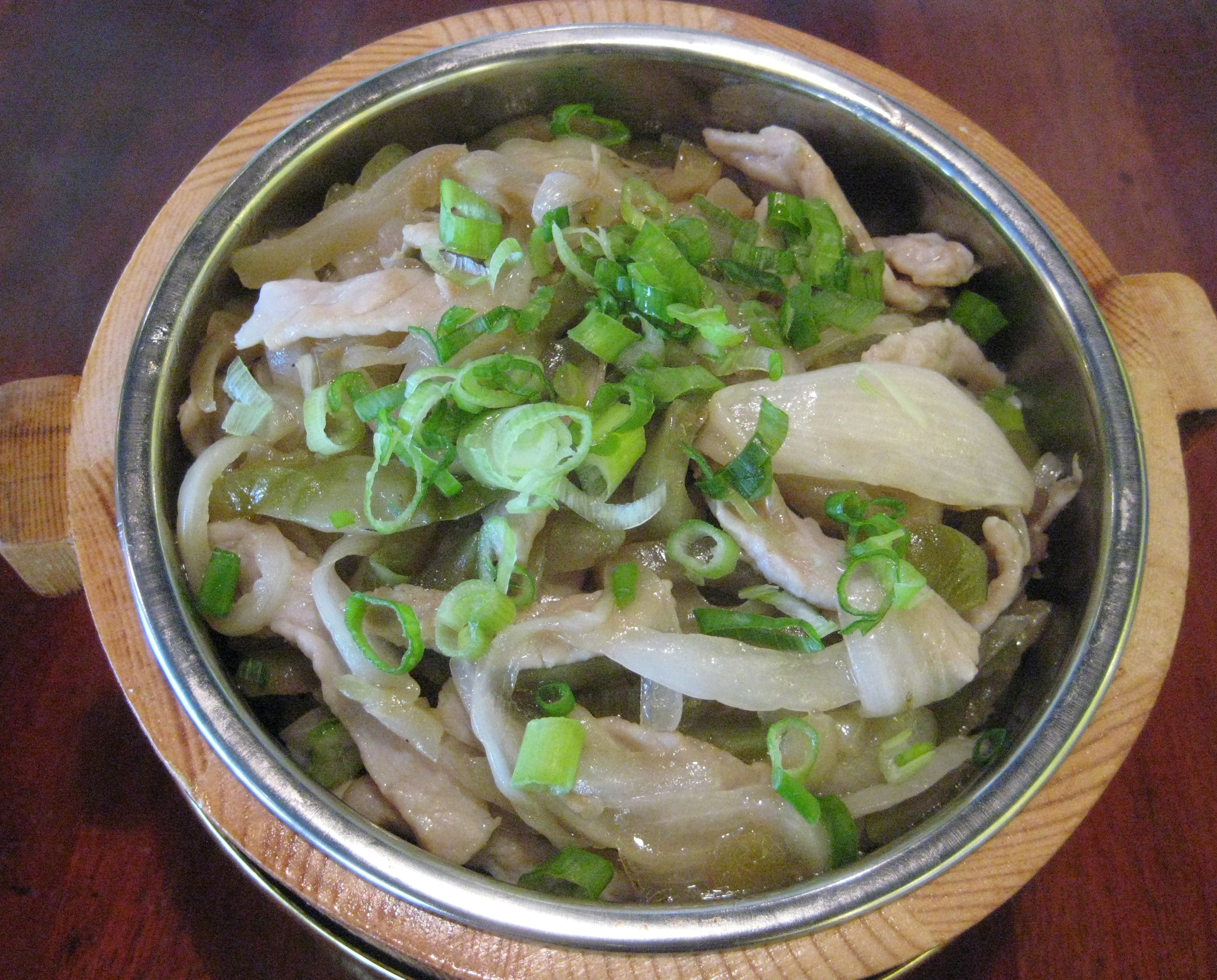 Order Pork with Preserved Vegetables 榨菜肉絲 木桶飯 food online from Street Food Cafe store, San Mateo on bringmethat.com