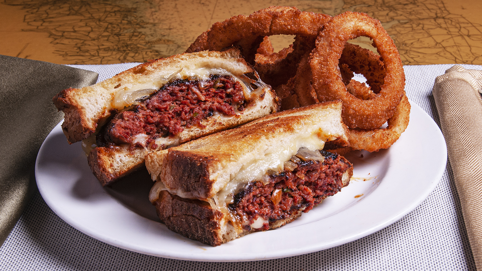 Order Meatloaf Grilled Cheese Sandwich food online from Flanigan Boathouse store, Conshohocken on bringmethat.com