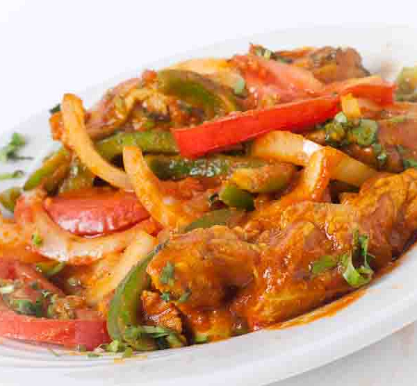 Order Chicken Kadai food online from Priya Indian Cuisine store, Troy on bringmethat.com