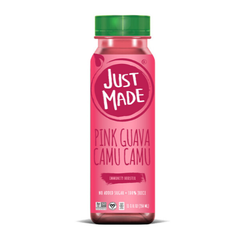 Order Pink Guava Camu Camu Juice food online from Just Made store, Houston on bringmethat.com