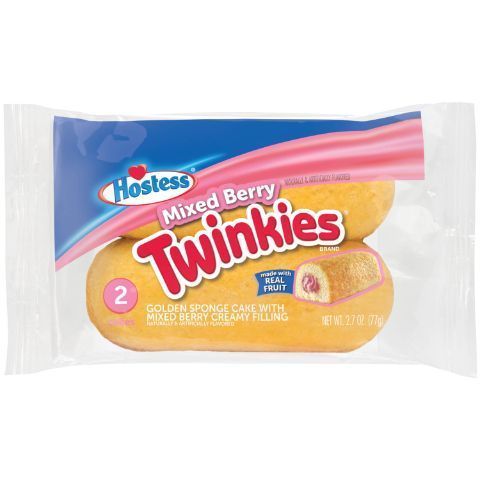 Order Hostess Twinkie Mixed Berry 2.7oz 2 Count food online from 7-Eleven store, Las Vegas on bringmethat.com
