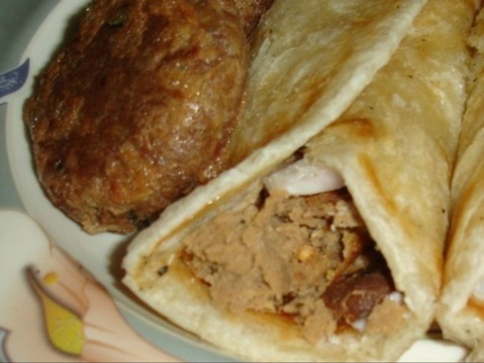 Order Chicken shami kabab roll food online from Kabab House store, Atlantic City on bringmethat.com