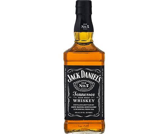 Order Jack Daniel's Tennessee Whiskey, 750mL liquor (40% ABV) food online from Samco Food Store store, Bakersfield on bringmethat.com