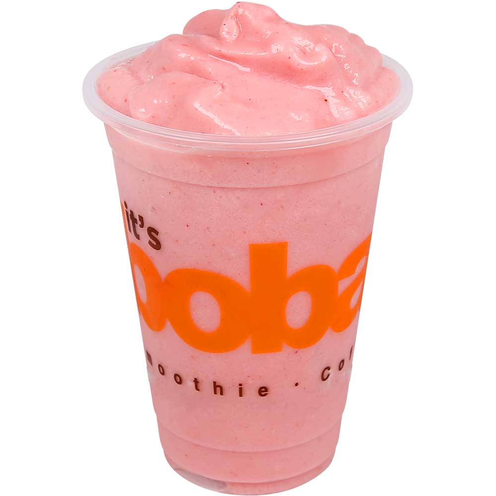 Order Strawberry Banana Smoothie food online from Boba Time store, Buena Park on bringmethat.com