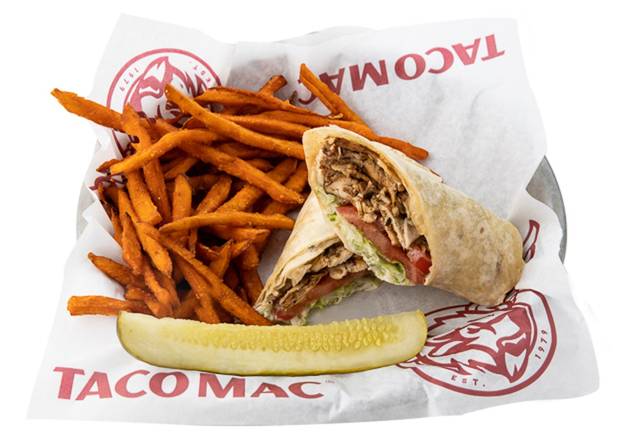 Order GRILLED CHICKEN RANCH WRAP food online from Taco Mac store, STOCKBRIDGE on bringmethat.com