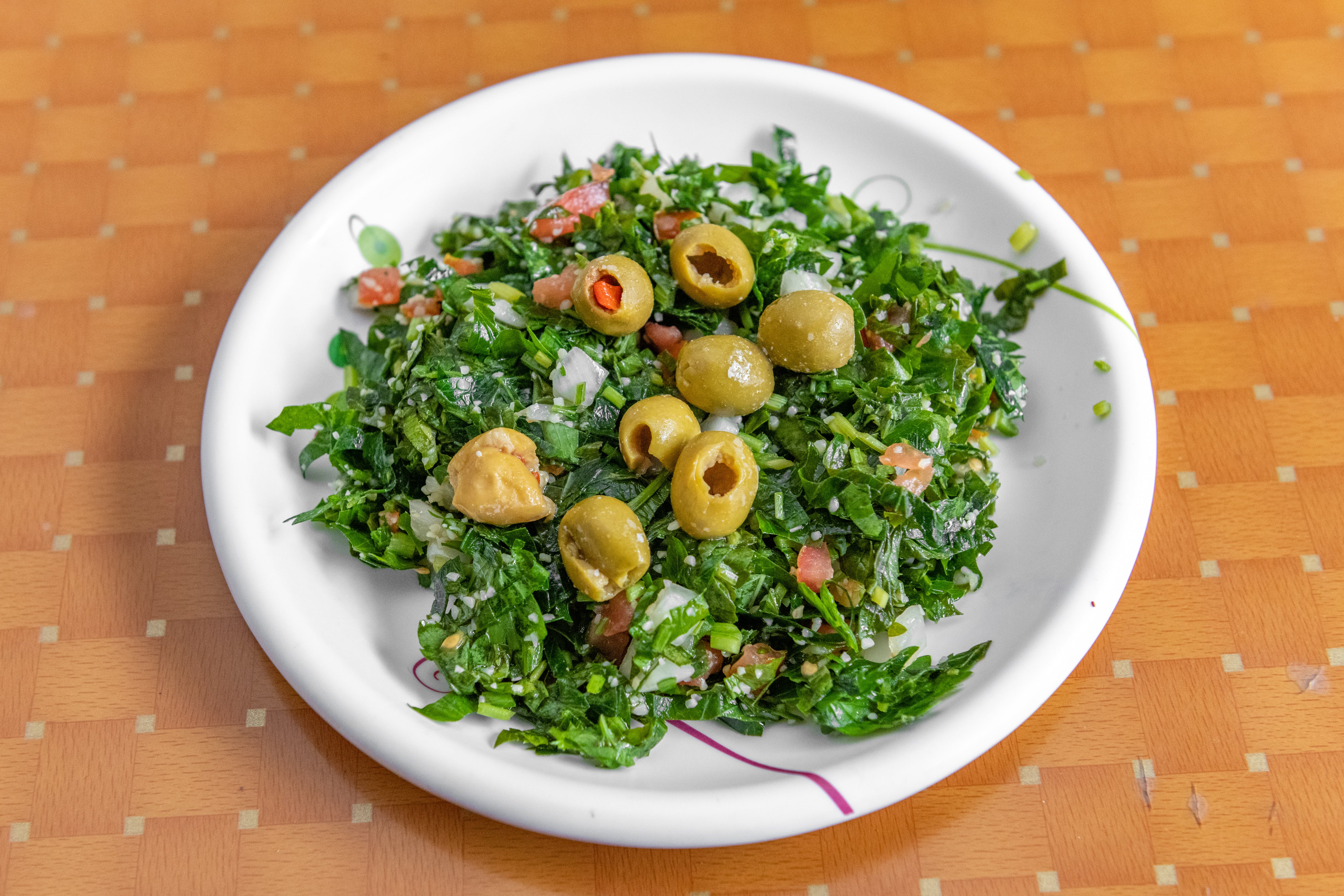 Order Tabouli Salad - Salad food online from Damas falafel house store, Brooklyn on bringmethat.com