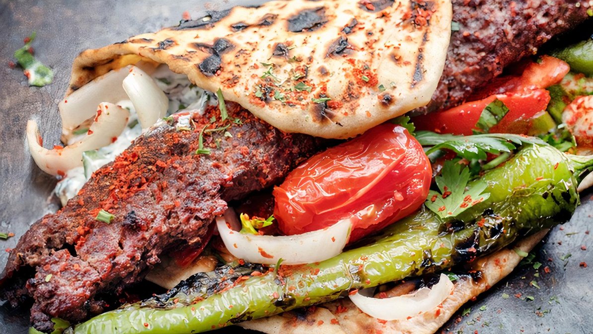 Order Adana Kebab Entree food online from Ephesus Grill store, Glendora on bringmethat.com