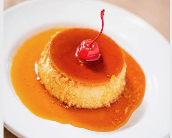 Order Flan food online from Lazaro's Cuban Cuisine store, Roswell on bringmethat.com