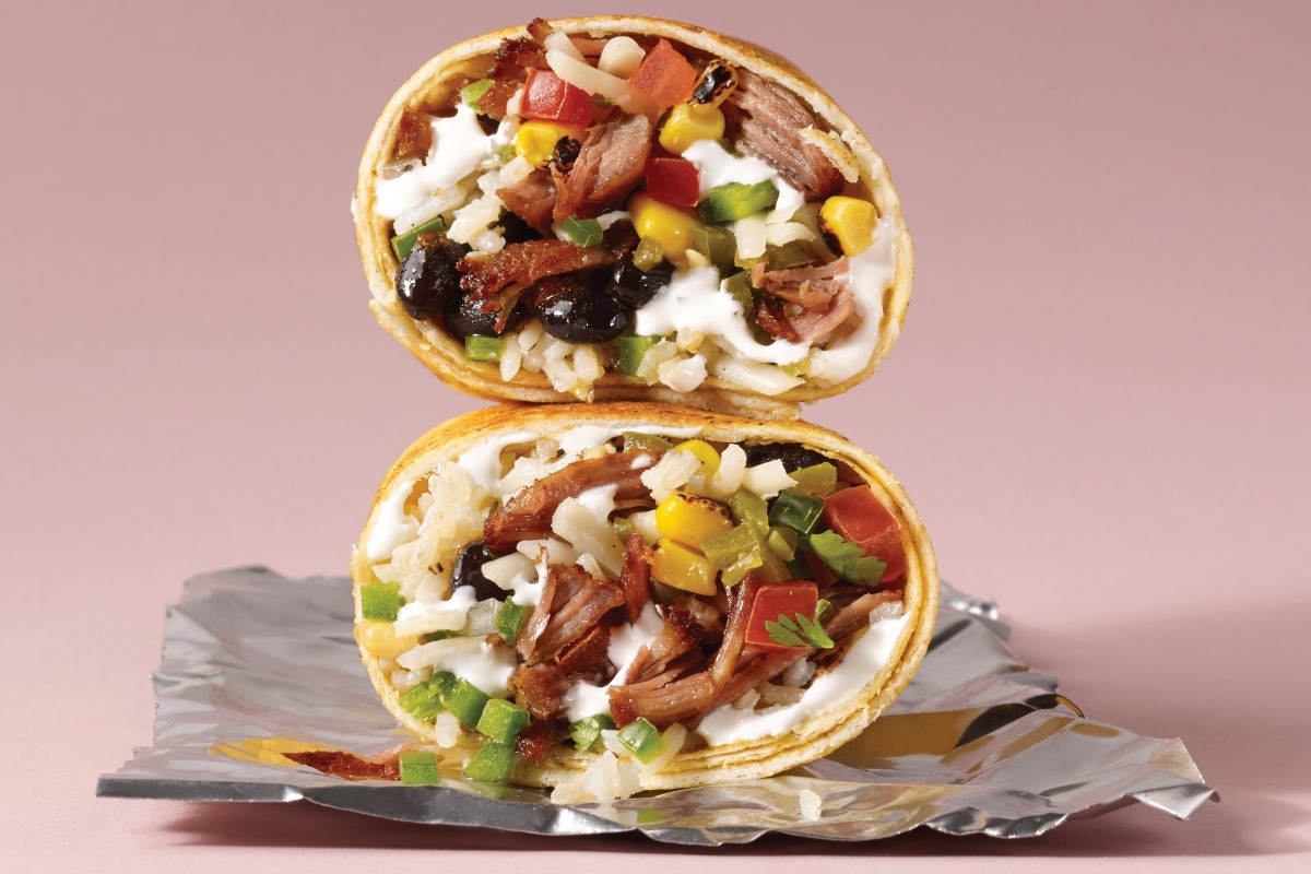 Order *NEW* Cravin' Carnitas food online from Savage Burrito store, Chicago on bringmethat.com