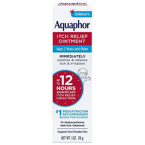 Order Aquaphor Children's Itch Relief Ointment - 1.0 oz food online from Walgreens store, Lake Elsinore on bringmethat.com