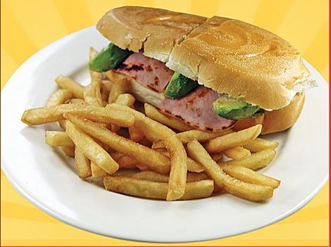 Order Tortas with Fries food online from Amanecer store, Charlottesville on bringmethat.com