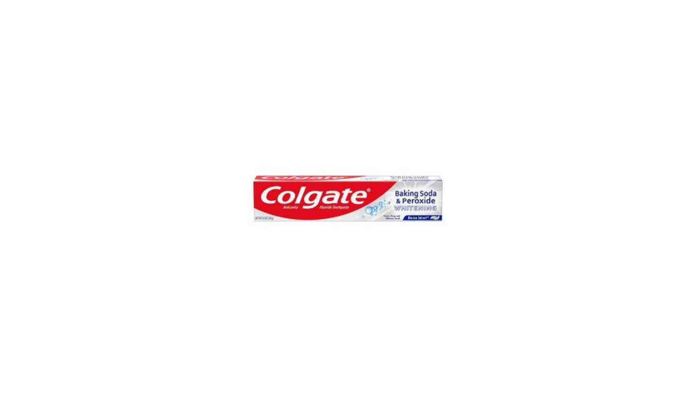 Order Colgate Toothpaste Baking Soda and Peroxide Mint  food online from Luv Mart store, Santa Cruz on bringmethat.com
